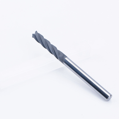 Diamond Coating Carbide Flat End Milling Cutter For Graphite Processing