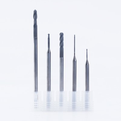 Diamond Coating Carbide Ball End Milling Cutter For Graphite Processing