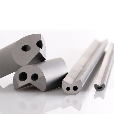 Sintered Tungsten Carbide Material Rods With Double Parallel Inner Hole