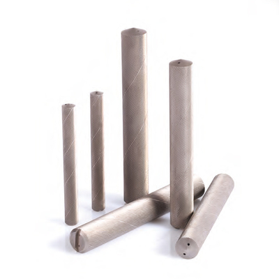 Drilling And Reamers Solid Tungsten Carbide Rods With Two 15° Helical Holes