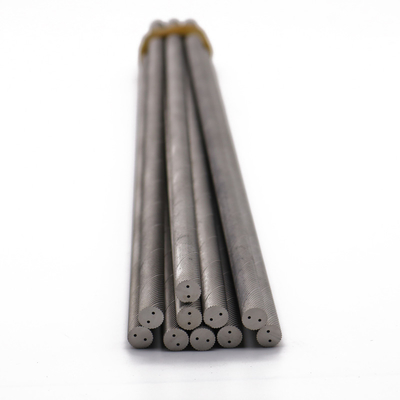 Drilling And Reamers Solid Tungsten Carbide Rods With Two 15° Helical Holes