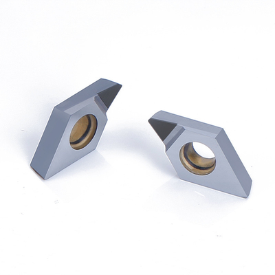 PCD DCGT070202-1FL PCD Turning Inserts Tools For CNC Lathe Holder