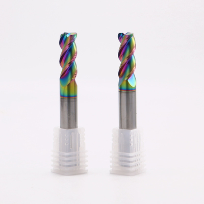 Customized Carbide End Mill Cutters with DLC coating ,Like Inner R cutter, End Mill and Ball Mill