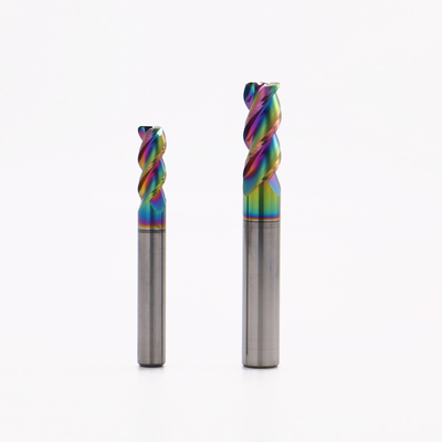 Right-Hand Carbide End Milling Cutters with AlTiN Coating from Drow