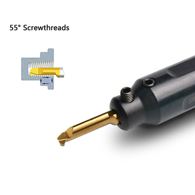 High Wear Resistance MTHR A55 Inner Threading Tool For Small Lathe Machining