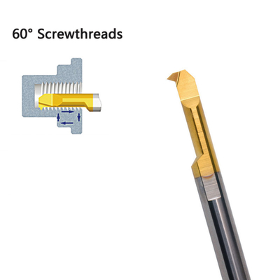 Solid Carbide Boring Tiny Tool MIR A60 Solid Carbide Boring Tools For Internal Threading