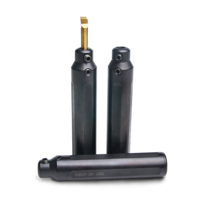 SHB Stable Tool Holder / Bar For Carbide Boring Tools With Internal Coolant And Central Outlet Design
