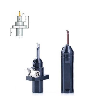 Carbide Boring Tools With SIM Locking Precision Holder And Internal Coolant Design For Improved Tool Lifespan