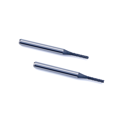 3.175mm Solid Carbide Milling Cutters For Machining PCB Board And Circuit Board With Double Spiral Flute