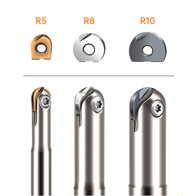 Superior Carbide Milling Inserts For Processing Curved Surfaces And Arc Grooves High Speed Performance