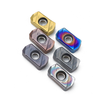 Replaceable And Indexable Carbide Milling Inserts For Face Milling And High Feed Milling On CNC Machines