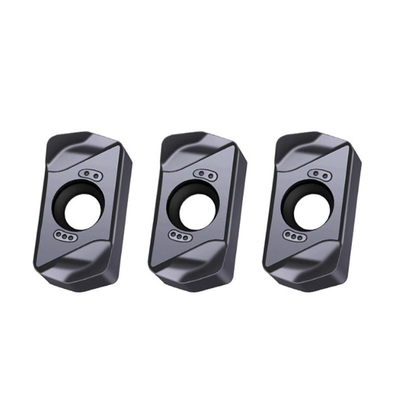 Replaceable And Indexable Carbide Milling Inserts For Face Milling And High Feed Milling On CNC Machines