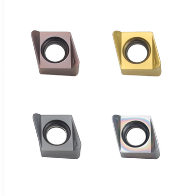 4NKT060308R Carbide Milling Inserts For CNC Machining Of Stainless Steel And Nonferrous Materials