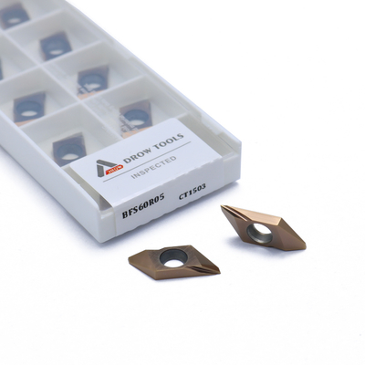 TBP 60FR-20 Carbide Turning Inserts for CNC Lathe Steel Parts Machining with and Smooth Cutting Operations