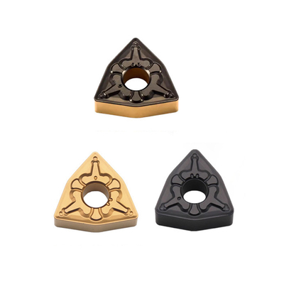 WNMG080404-TM Replaceable Indexable CNC Carbide Turning Inserts for High Temperature Alloys Nonferrous Materials