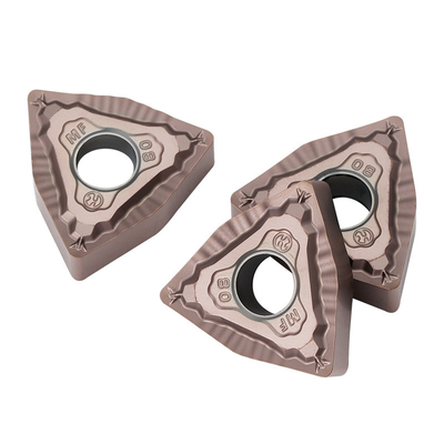 WNMG080404R-ZC CNC Carbide Turning Inserts Used In Machining Stainless Steels, Cast Iron, High Temperature Alloys, And Nonferrous Materials