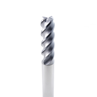 Carbide U-Channel End Mill 4 Flute AlCrN Coated for Mild Steel