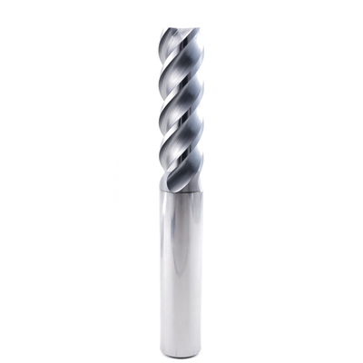 Carbide U-Channel End Mill 4 Flute AlCrN Coated for Mild Steel