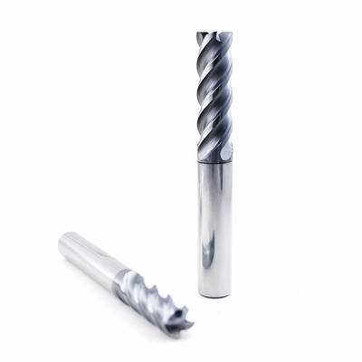 8mm Carbide Flat End Mill 4 Flute for Alloy Stainless Steel