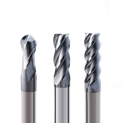 8mm Carbide Flat End Mill 4 Flutes for Metal Milling