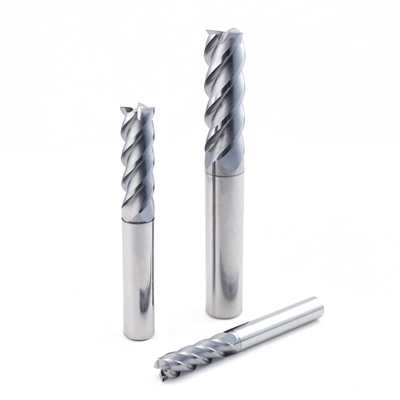 8mm Carbide Flat End Mill 4 Flutes for Metal Milling