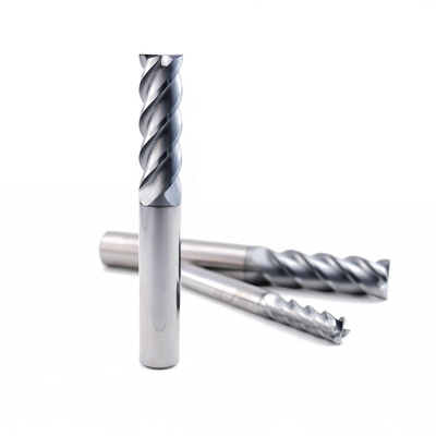 8mm Carbide Flat End Mill 4 Flutes for Metal Milling