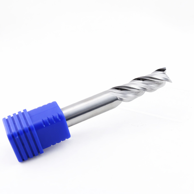 Carbide U-Groove End Mill for Aluminum 3 Flute DLC Coated