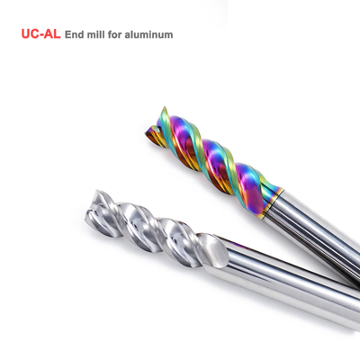 DLC Coated Tungsten Carbide Milling Cutter for Aluminum CNC Machining