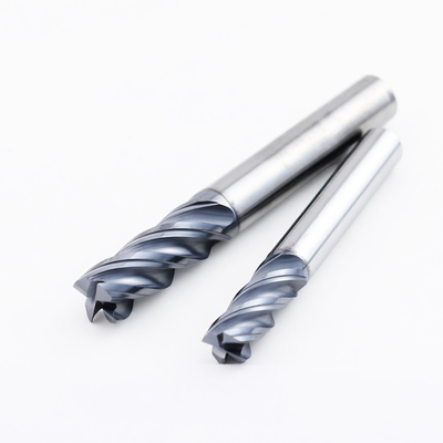Tungsten Carbide End Mill for Titanium Alloy and Superalloy Machining