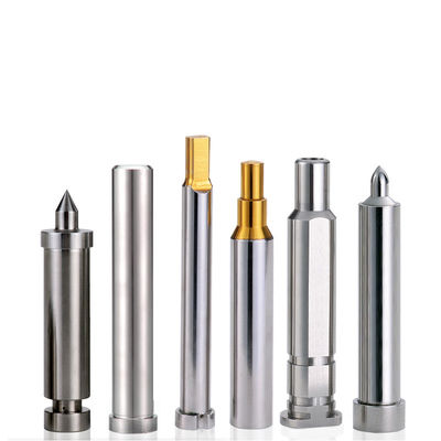 Kinyet High Precision Tungsten Carbide Punch Mold Components with ±0.001mm Accuracy and RZ~~0.2um Surface Roughness for Automotive Industry