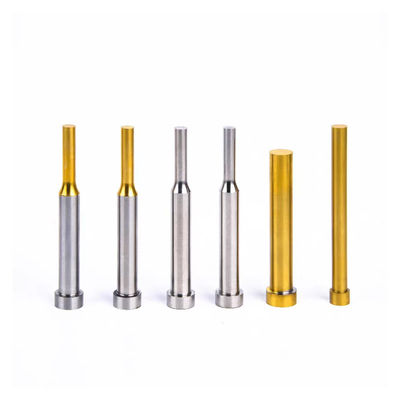 High Accuracy ±0.001mm Tungsten Carbide Punch Pins for High Speed Stamping with Polish or Fine Grinding