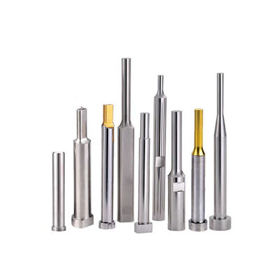 High Accuracy ±0.001mm Tungsten Carbide Punch Pins for High Speed Stamping with Polish or Fine Grinding